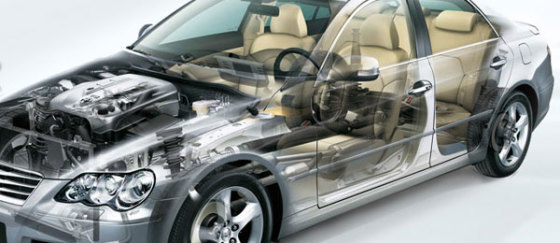 Why does the car height change after installing shock absorbers?